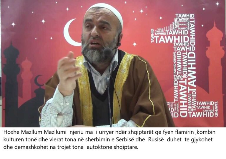 Antishqiptarizmi i Mazllam Mazllamit dhe investimet e pandalshme në ndërtimin e xhamive për interesat antishqiptare