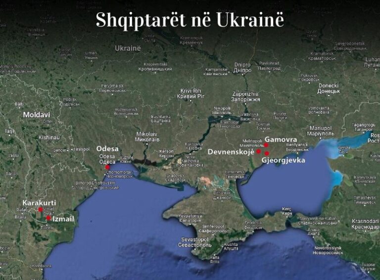Shqiptarët e Ukrainës në rrezik: Pushtimi i ri rus dhe pasojat e mundshme të ndarjes së territorit
