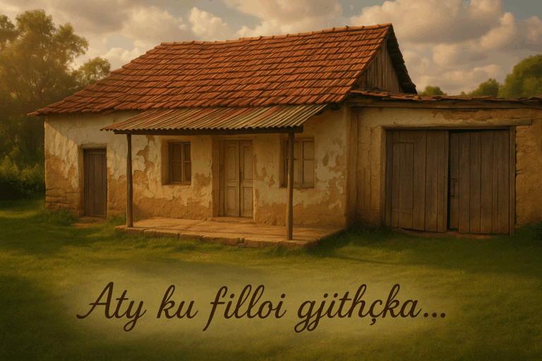 Shtëpia ime, altari i shpirtit tim dhe tempulli i ëndërrave të jetës sime