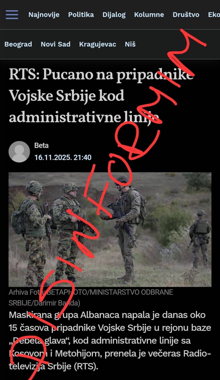 Inskenimi i konfliktit nuk është thjesht mundësi, është skenar i përgatitur të cilin në çdo moment Beogradi e konsideron të përshtatshëm