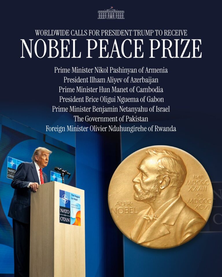 NOBEL për “paqe”, është çmim fallco, mendon Klajd Kapinova