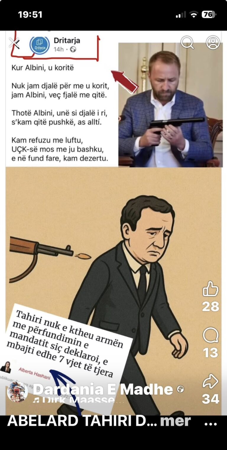 Kallëzim penal…, kërkesë për veprim urgjent