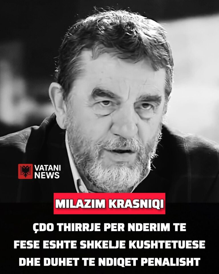 Shqiptar Shaljani edhe një herë i reagon Milazim Krasniqit, që flet si zëdhënës i një axhende që tenton t’i frikësojë shqiptarët nga vetvetja