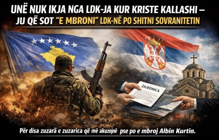 Halil Geci: Ata që më akuzojnë se po e mbroj Kurtin, le ta kenë të qartë: unë nuk e mbroj njeriun, por parimin