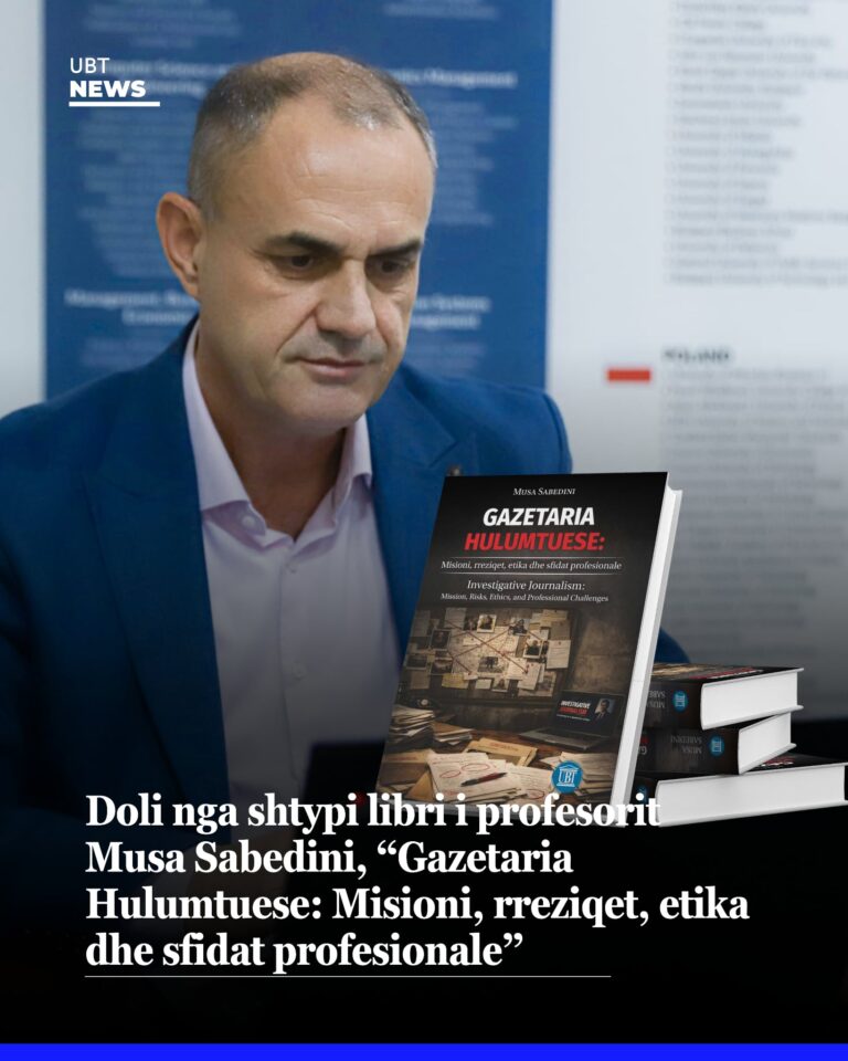 Safet Zejnullahu: Një libër i domosdoshëm për gazetarinë hulumtuese në epokën e teknologjisë