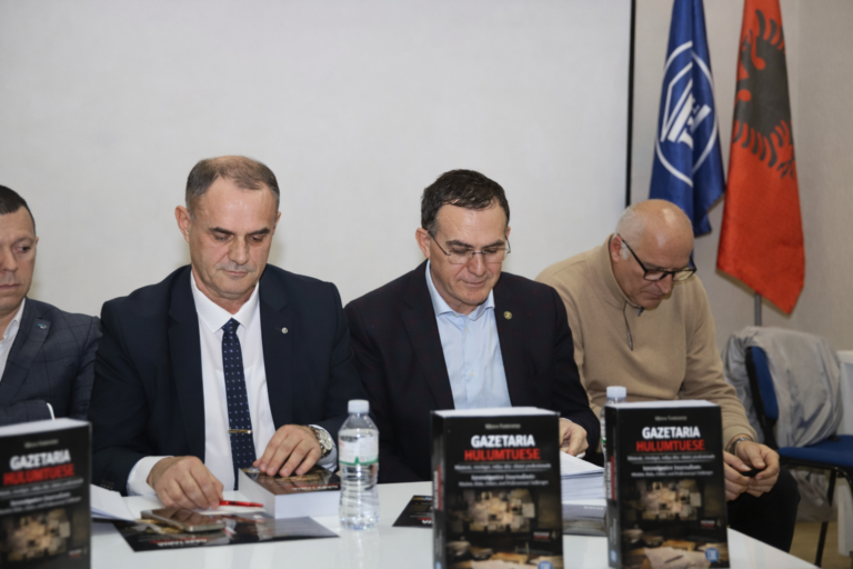Mr. sc. Musa Sabedini – nga praktika profesionale në ndërtimin e manualit akademik të gazetarisë hulumtuese