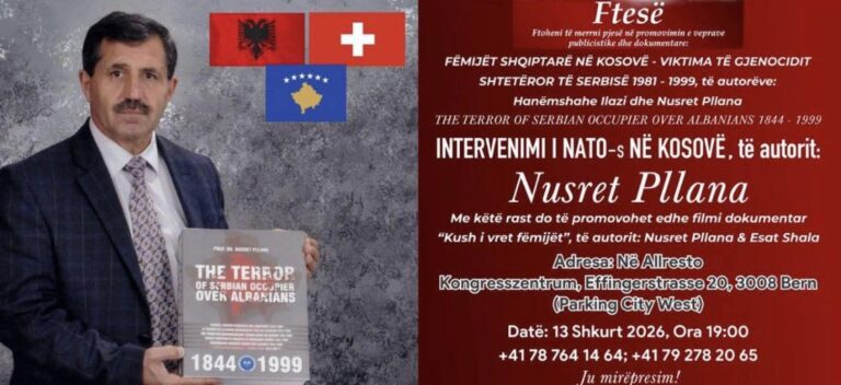 Sulmet ndaj Nusret Pllanës dhe familjes së tij, burojnë nga qarqe që duan të zbehin dëshminë për krimet serbe dhe të relativizojnë historinë