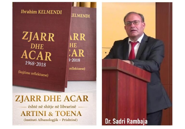 Mendime për librin “Zjarr dhe acar” (1968-2018), të autorit Ibrahim Kelmendi