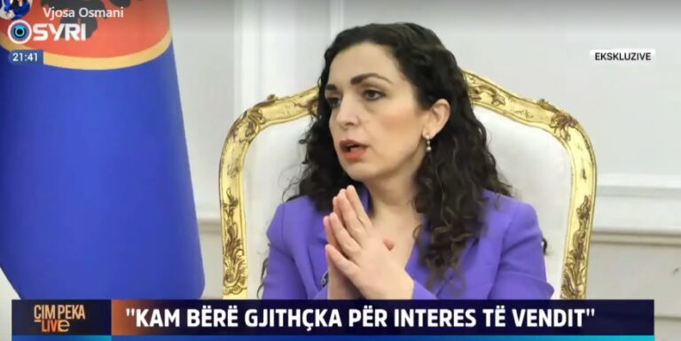 Avokati Tomë Gashi: Vjosa Osmani, Presidentja më e mirë pas Rugovës
