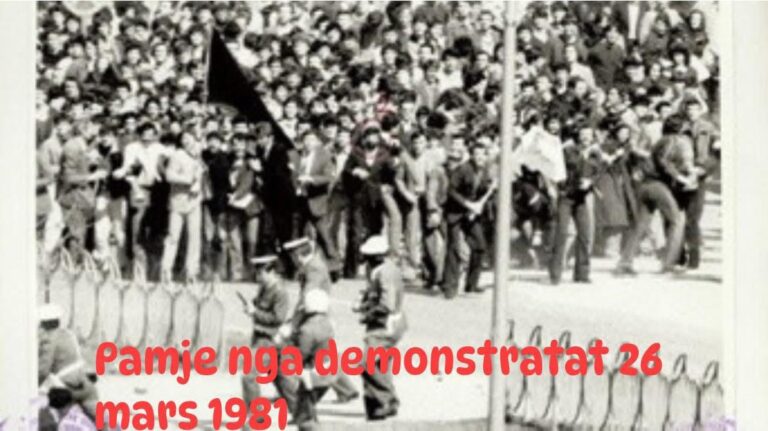 Kujtime për demonstrata e 26 marsit 1981, 45 vjet pranverë qëndrese