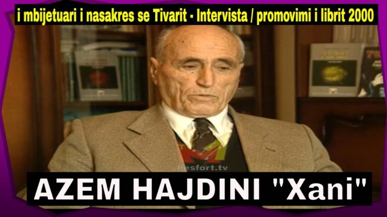 Një poemë e Ismet Hasanit, kushtuar Mustafë Hajdinit – Xanit, të mbijetuarit të Masakrës së Tivarit