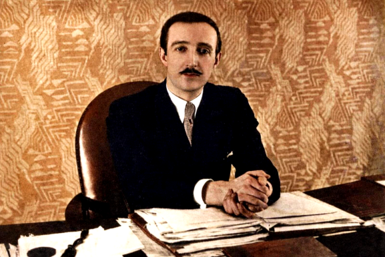 The Evening Post (1936) / Historia e rrallë e koleksionistit të autografeve me Mbretin Zog