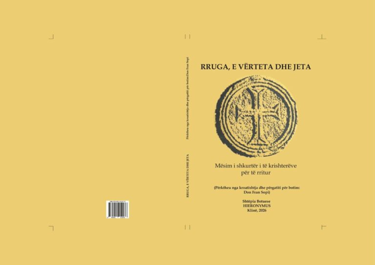 Këndvështrim analitik – letrar mbi librin “Rruga, e Vërteta dhe Jeta” në përkthimin shqip të Don Fran Sopit