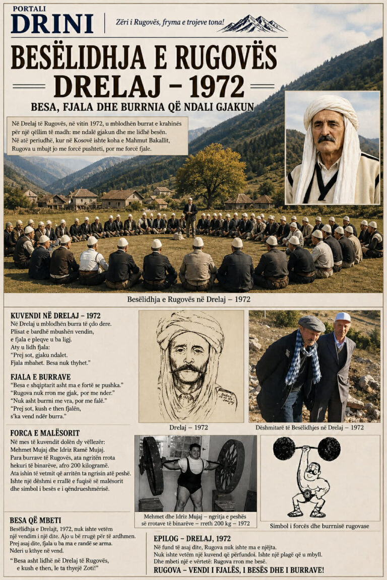 Zëri i Rugovës, fryma e trojeve tona!