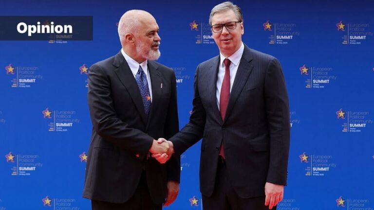 Dy fytyrat e së njejtës oligarki mafioze, Edi Rama dhe Aleksander Vuçiq