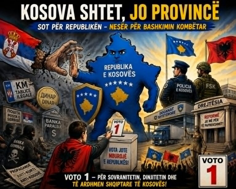 Vota e 7 Qershorit për Kosovën shtet, jo provincë, Sot për Republikën – nesër për Bashkimin Kombëtar