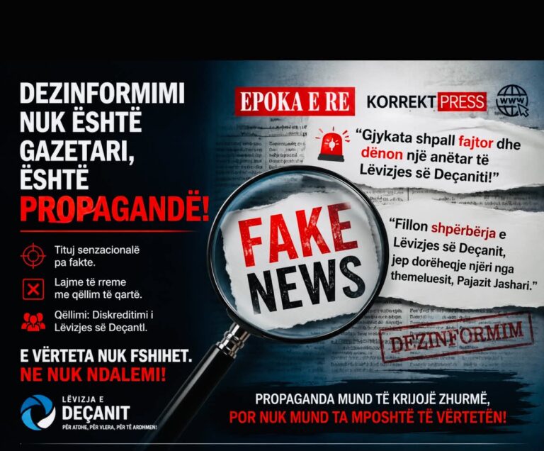 Veprimtari i çështjes kombëtare, Saim Tahiraj, pyet se në shërbim të kujt janë Epoka e Re, Korrekt Press dhe disa portale të tjera?