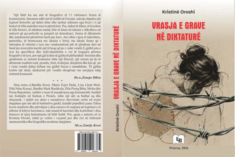 Botohet së shpejti libri i Kristinë Oroshit “Vrasja e grave në diktaturë“