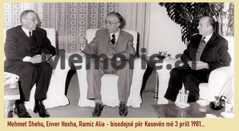 Enver Hoxha rreth protestave të vitit 1981 në Kosovë