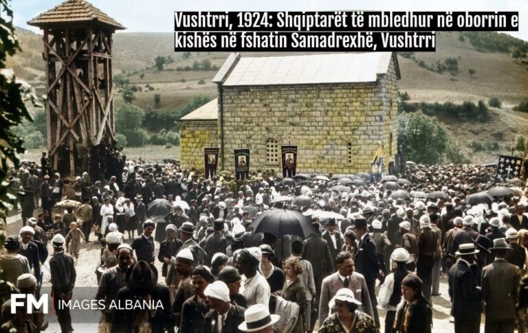 Përshëndetje nga Vushtrria, nga viti 1924!