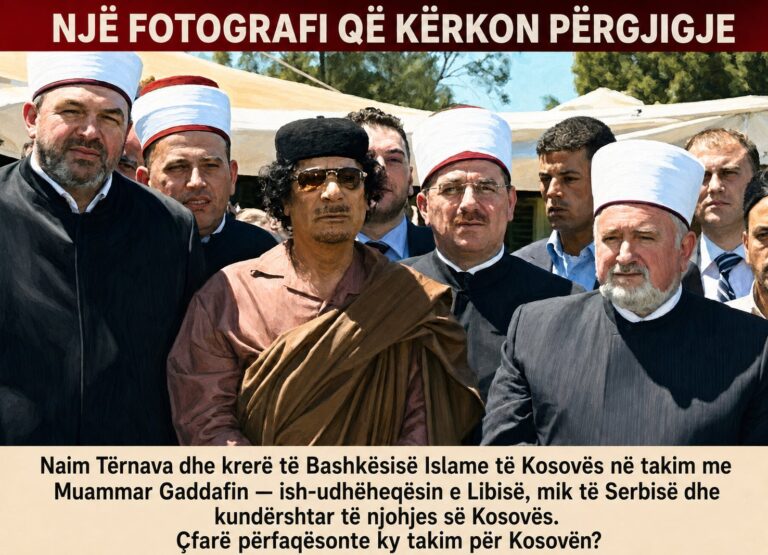 Federata e Arbërit pyet se çka kërkonte Naim Tërnava, tashmë kreu i BIK-ut, tek Gadafi në Libi