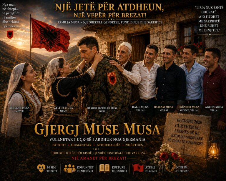 Intervistë me Gjergj – Musë Musen…, në luftë u ktheva për mbrojtjen e Vendit, sot dua ta lë një vepër që u mbetët brezave të shqiptarëve