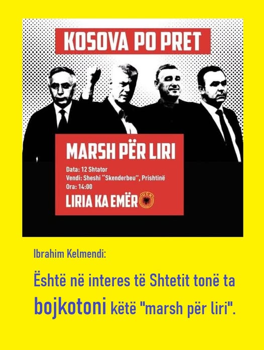 Në shtete ligjore nuk marshohet kundër proceseve gjyqësore, sepse është presion ndaj vendimmarrjes gjyqësore