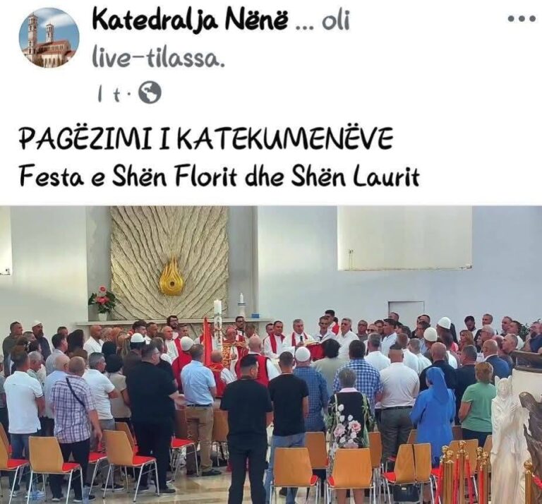 Z. Veseli, je shumë i vogël për t’ia vënë “pikën” një kishe !