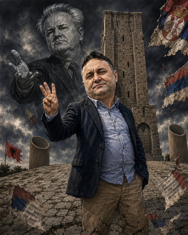 Olsi Jazexhiu “e mpreh shpatën” për Gallapin dhe flet si panislamik për “origjinën serbe” të gallapasve