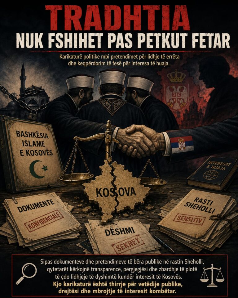 Hapja e Dosjeve pas “Rastit Sheholli” nxjerr shumë elemente për ta shpallur Bashkësinë Islame të Kosovës si organizatë terroriste