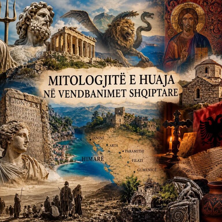 Prania e miteve dhe emërtimeve greke në vendbanimet shqiptare
