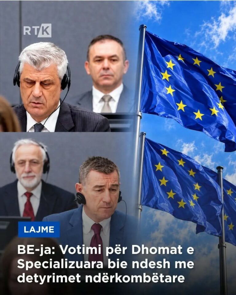 Bashkimi Europian: Ndryshimet në Ligjin për Gjykatën Speciale bien ndesh me detyrimet ndërkombëtare të Kosovës ndaj BE-së