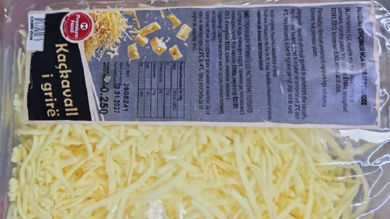 Sqarim për mediat, produkti me vaj palme nuk duhet lejuar të shitet në Kosovë me emërtimin “kaçkavall i grirë”