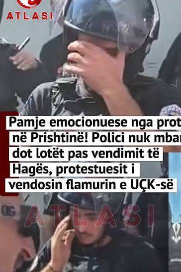Loti yt na vuri përpara ndërgjegjës, o vëlla me uniformë